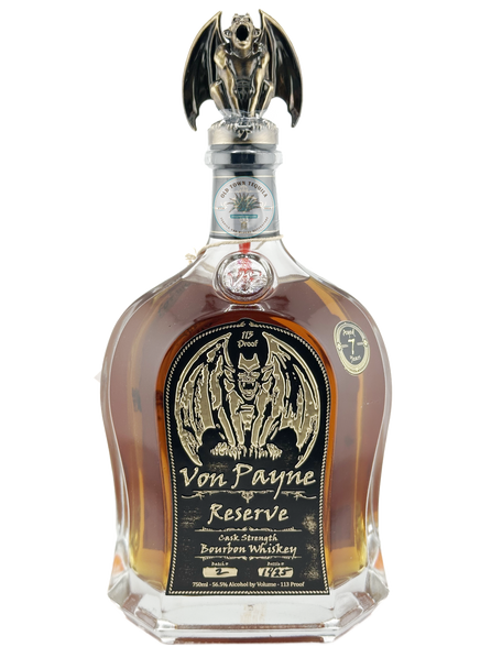 Von Payne Reserve Cask Strength Bourbon Whiskey